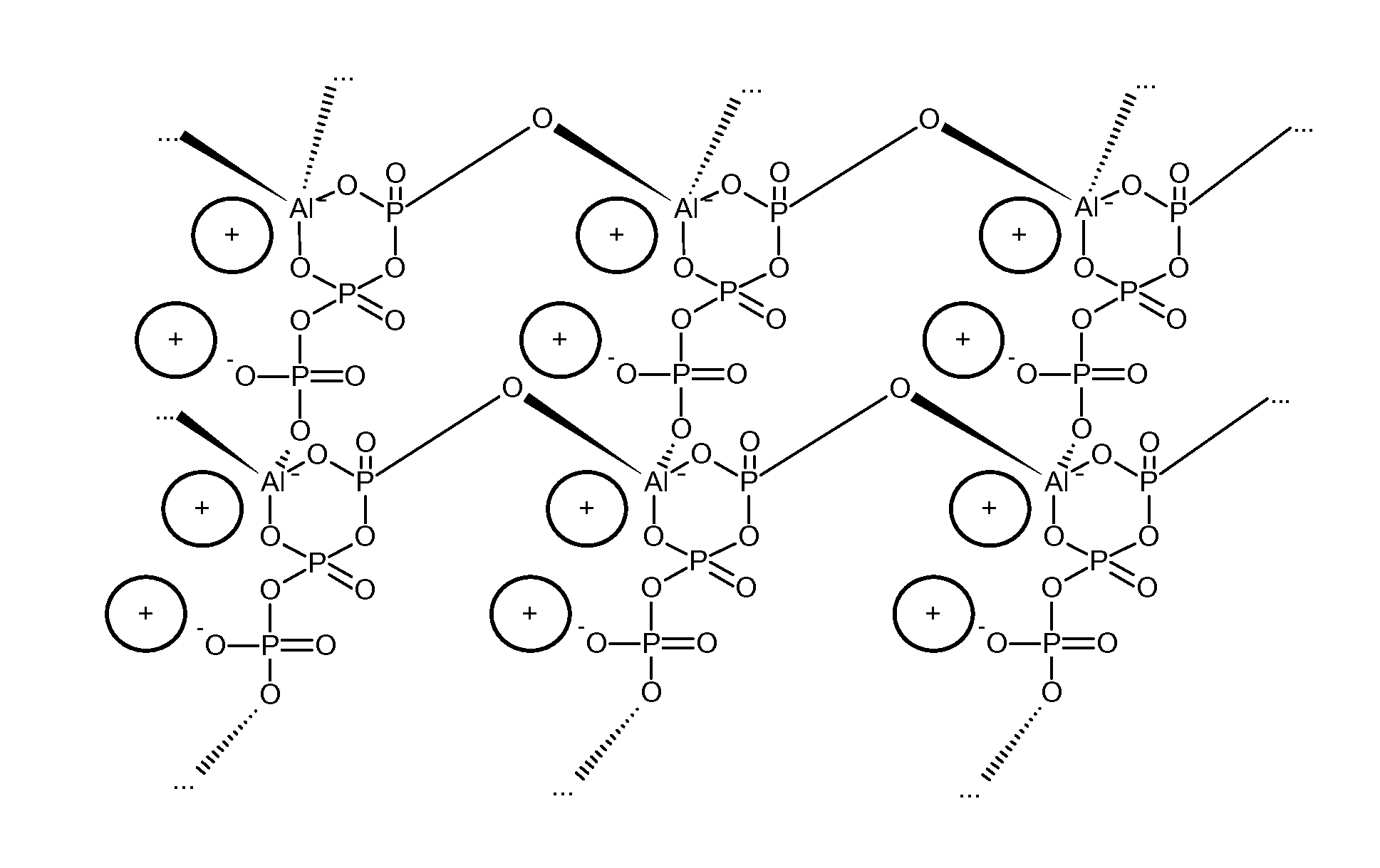 Flame protection agent compositions containing triazine intercalated metal phosphates