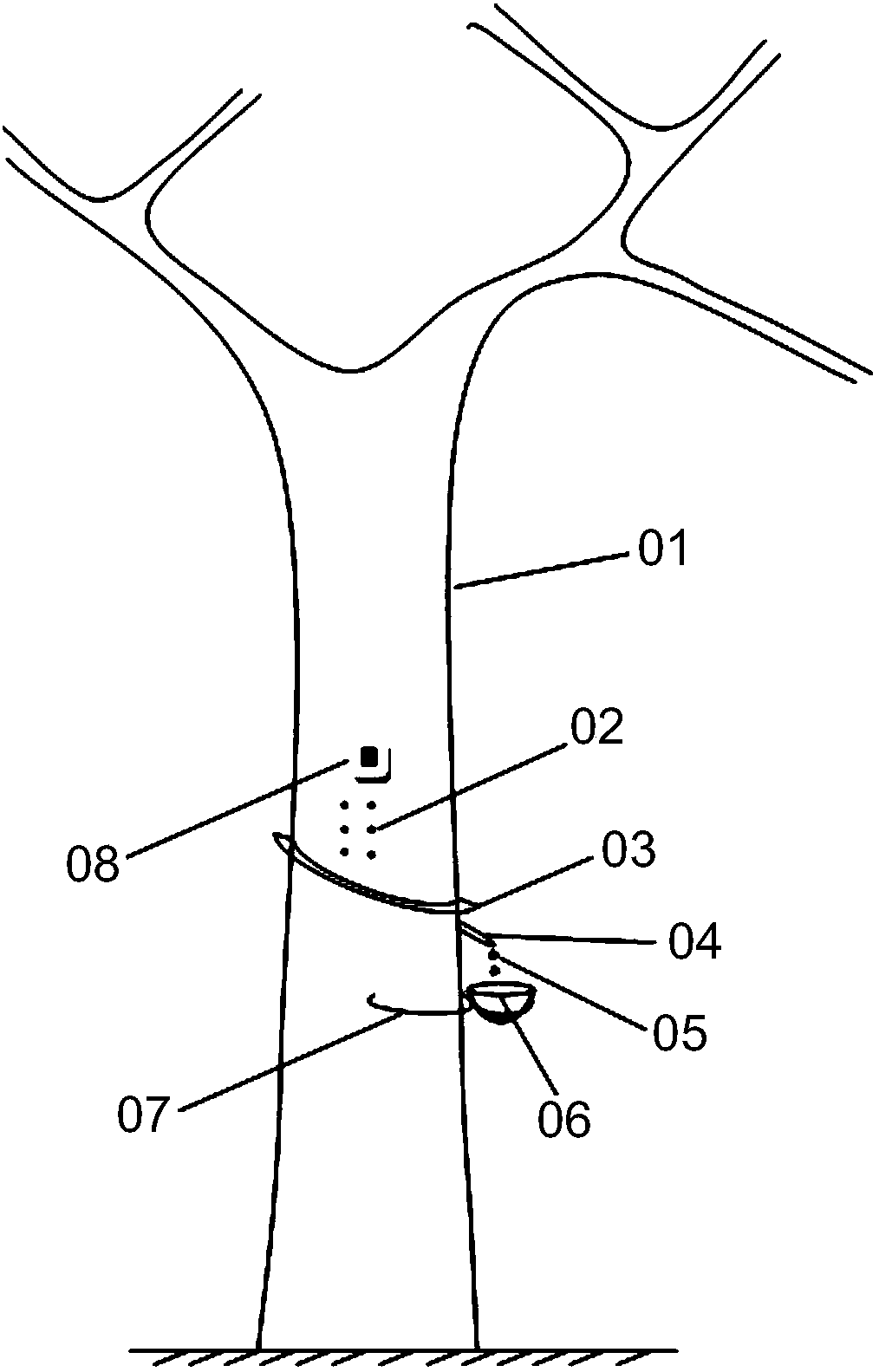 A rubber picking method, a rubber picking controller, a rubber picking drilling rig, and a glue collecting system