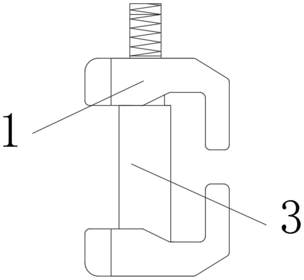 Chain clip system in thin film stretching equipment, sliding block structure of chain clip system and method for stretching thin film