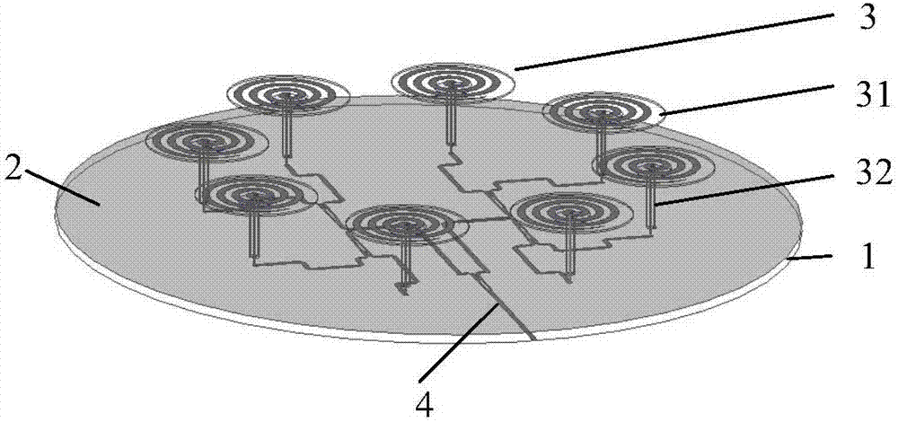 Device for generating multimodal orbital angular momentum of mechanical reconfigurable array antennas and method thereof