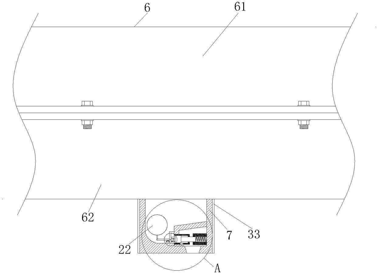 Steam conveying energy-saving thermal-insulation pipeline used for zinc sulfate production