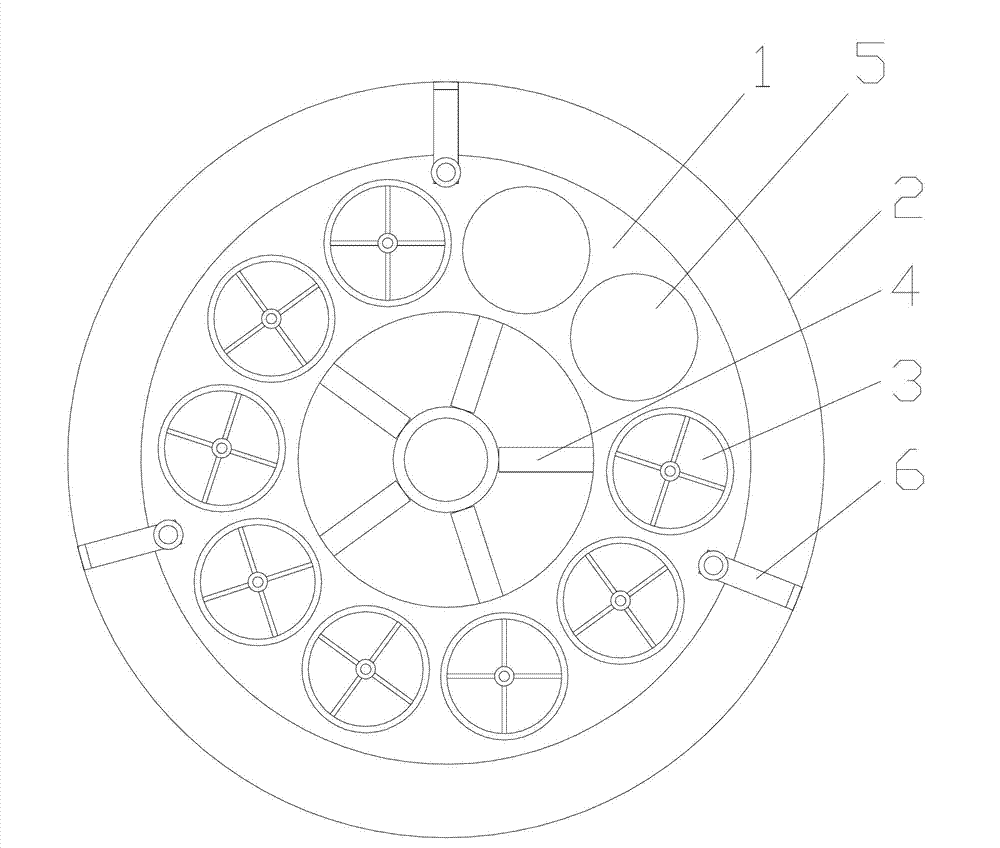 Cleaning device for quartz crystal net boxes