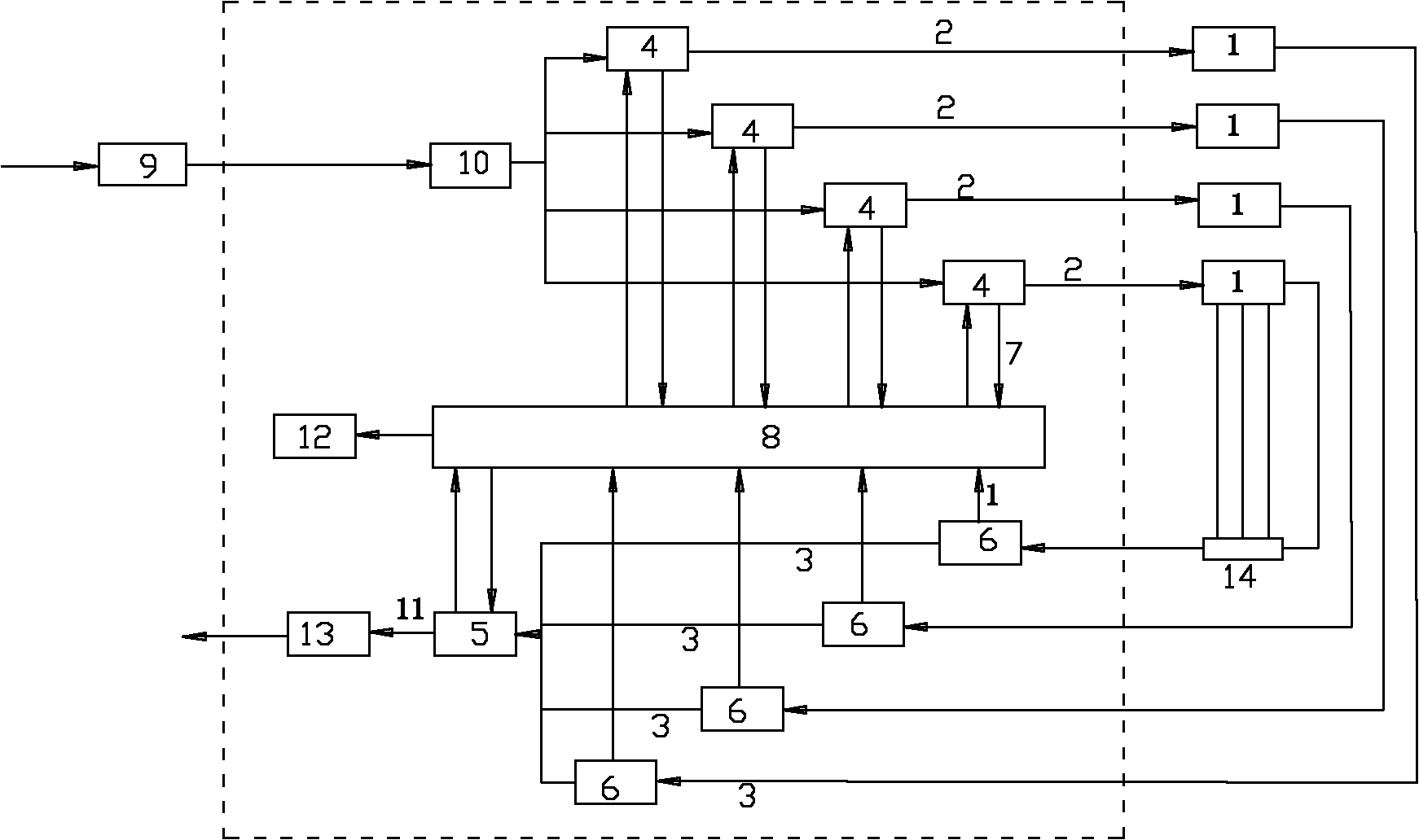 Method and device for washing and seal detecting of railway vehicle braking lines