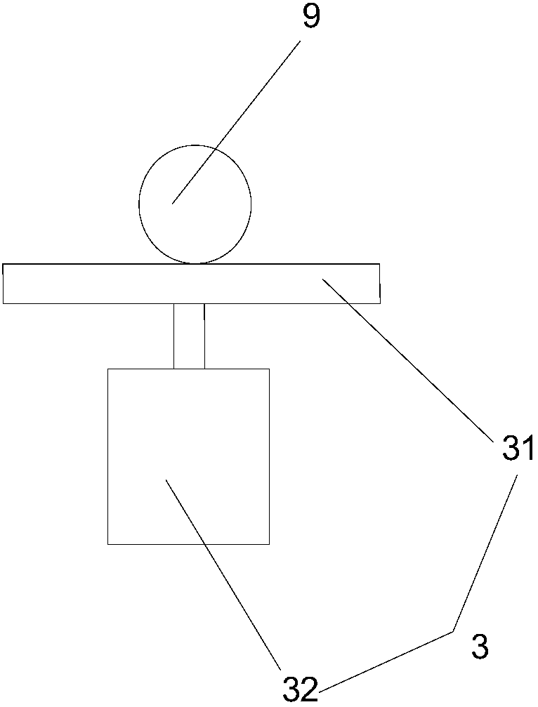 Device combining transparent screen and mechanical interaction