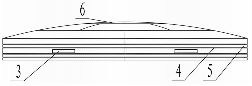 Die and method for braiding curve limiting mesh of inflatable membrane