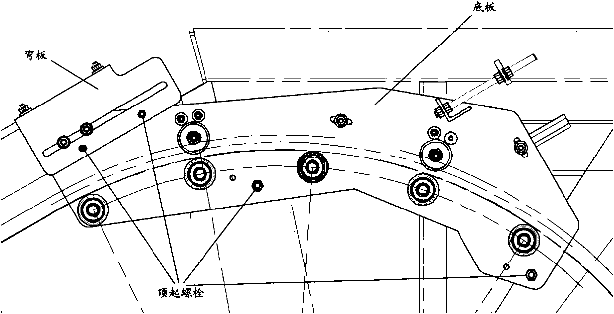 Armrest belt tensioning device used for escalator