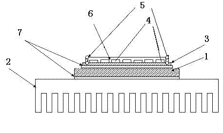 High-thermal-conductivity and high-heat-dissipation LED lamp and manufacture method thereof