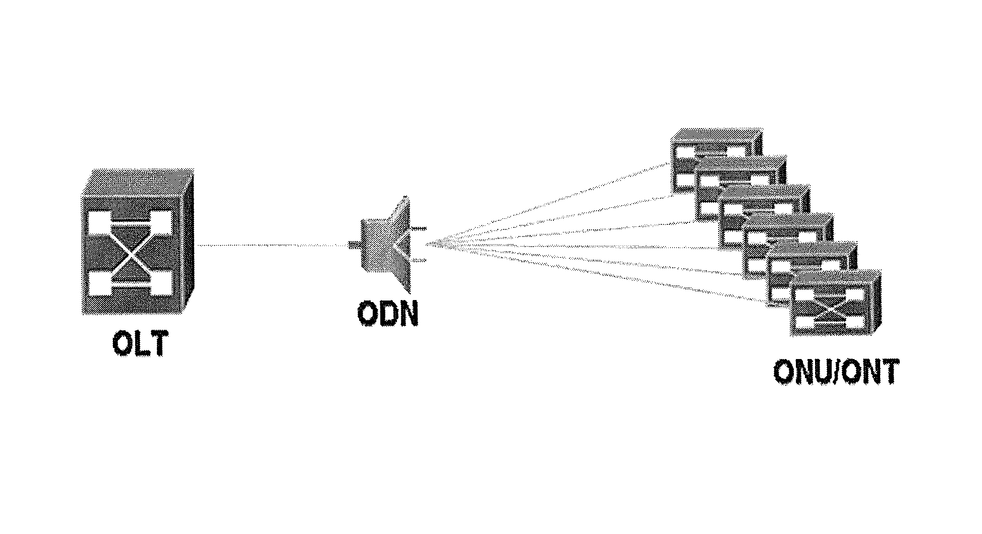 Method for operating pon user terminal and a pon user terminal