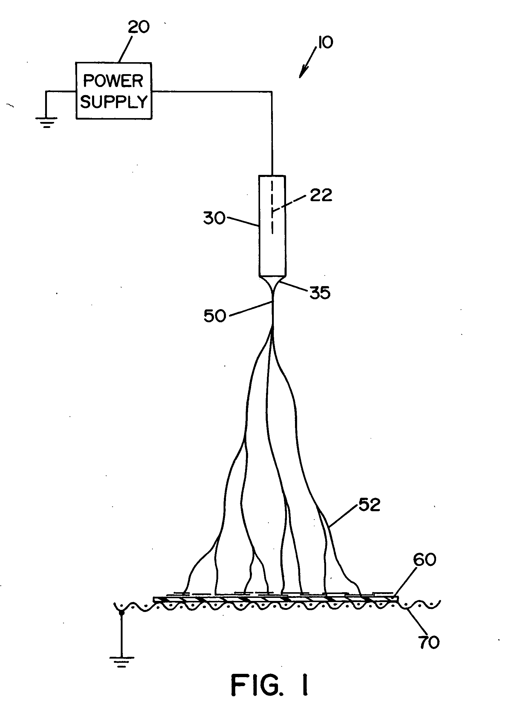 Indicator device having an active agent encapsulated in an electrospun nanofiber