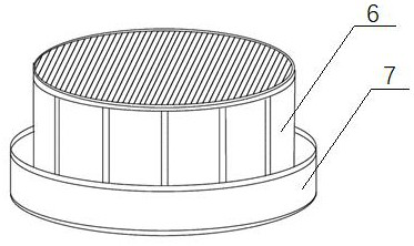 Modular liquid storage device with base