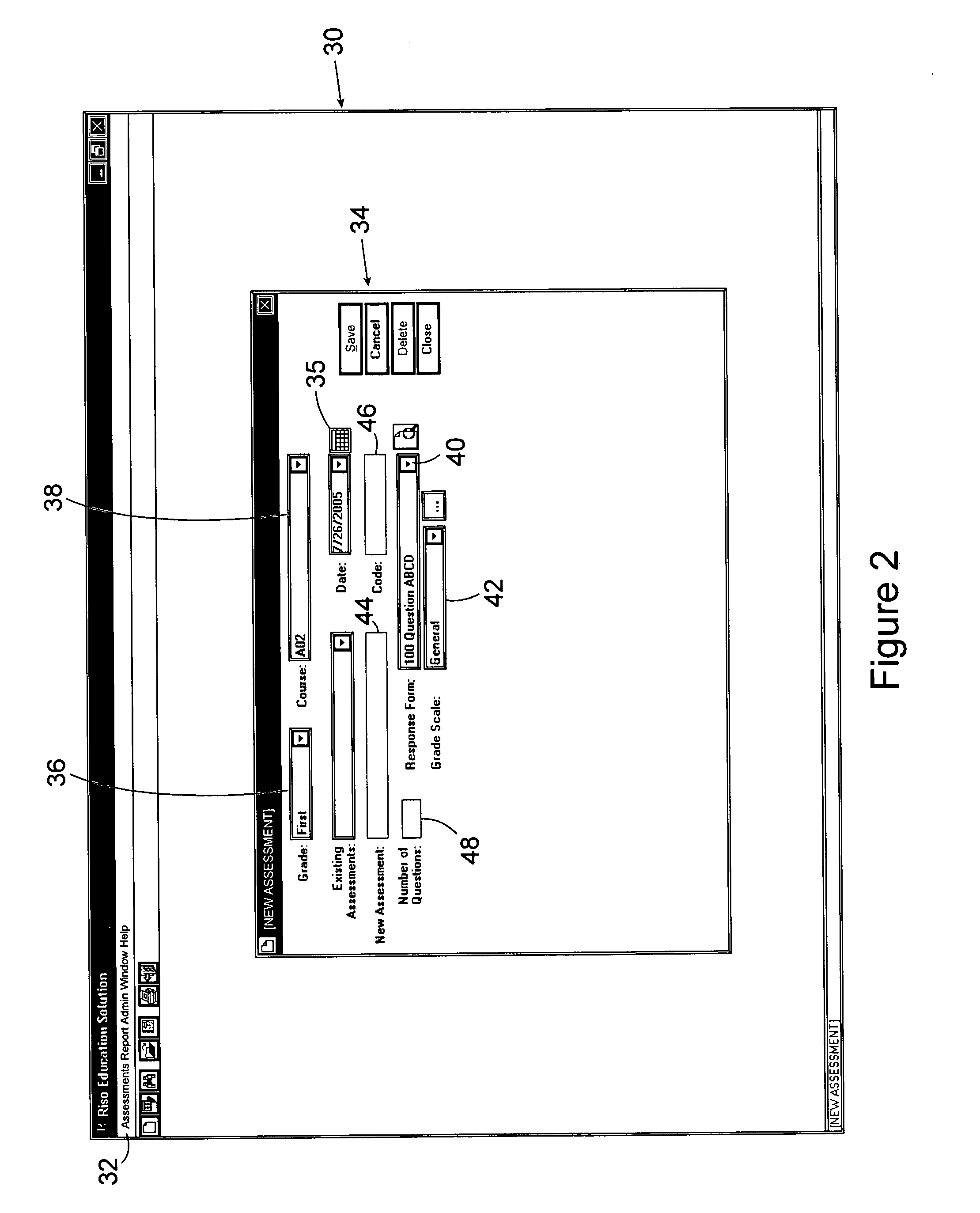 Test management and assessment system and method