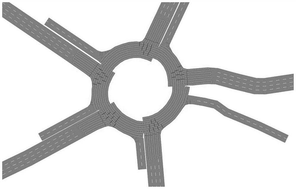 Road intersection safety risk index calculation method