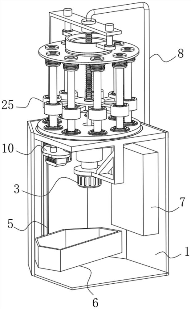 Cleaning instrument for high school chemical experiment glass tubes and use method of cleaning instrument