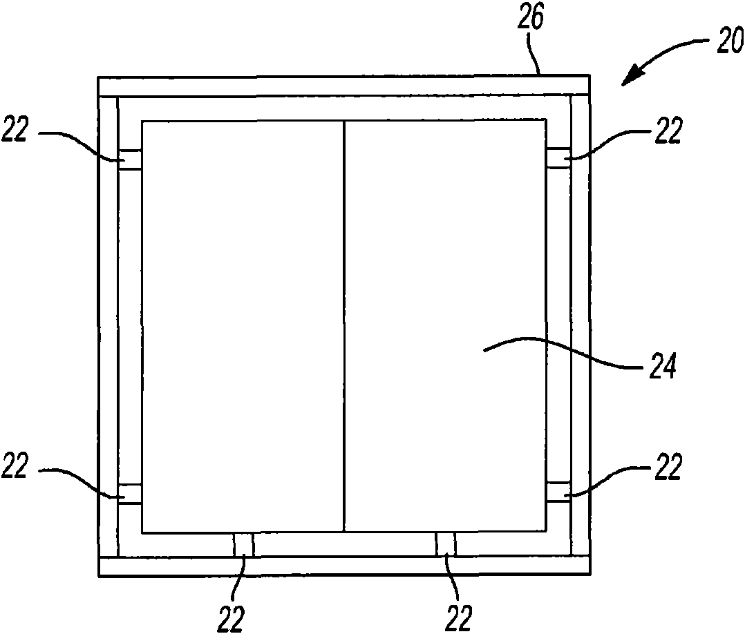 Elevator damper assembly