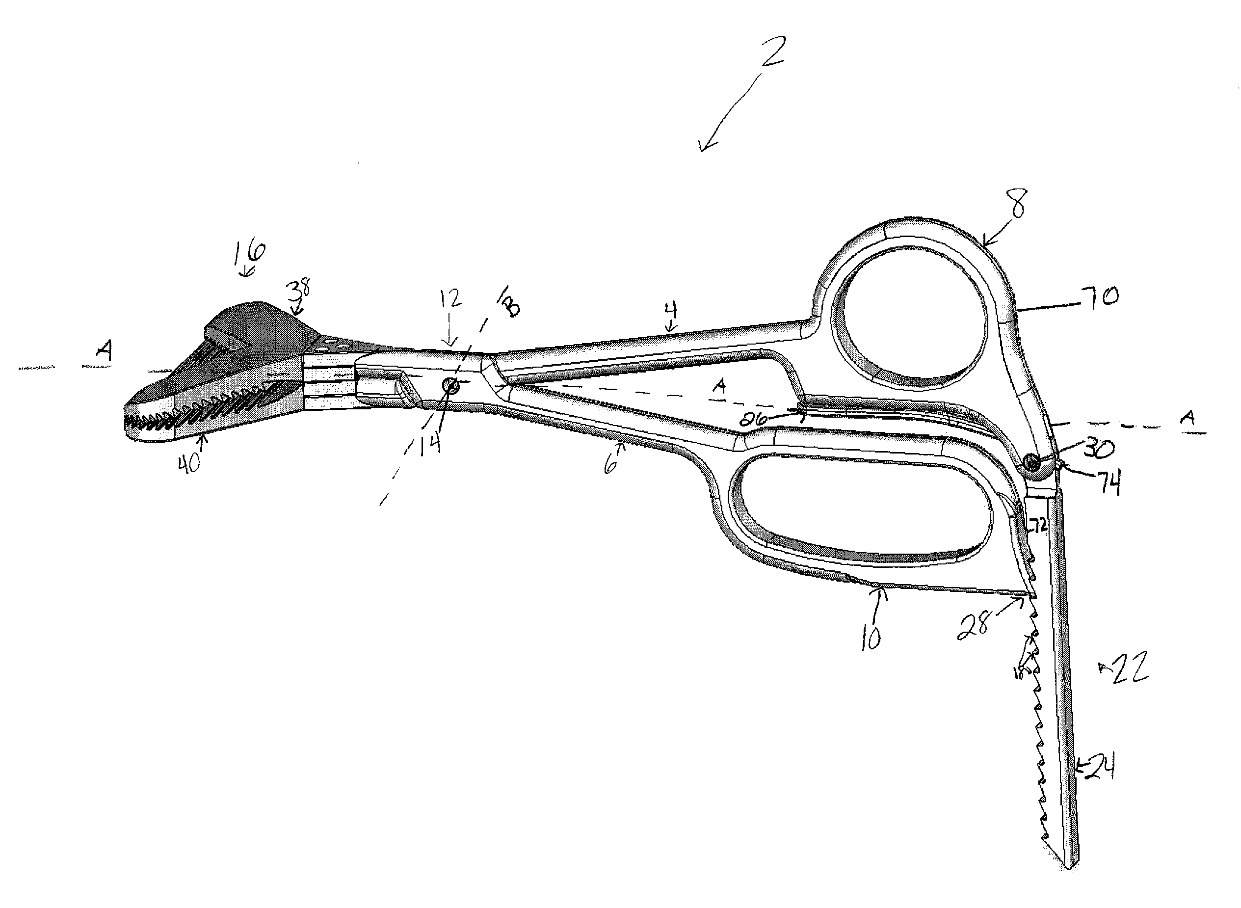 Surgical bone clamp