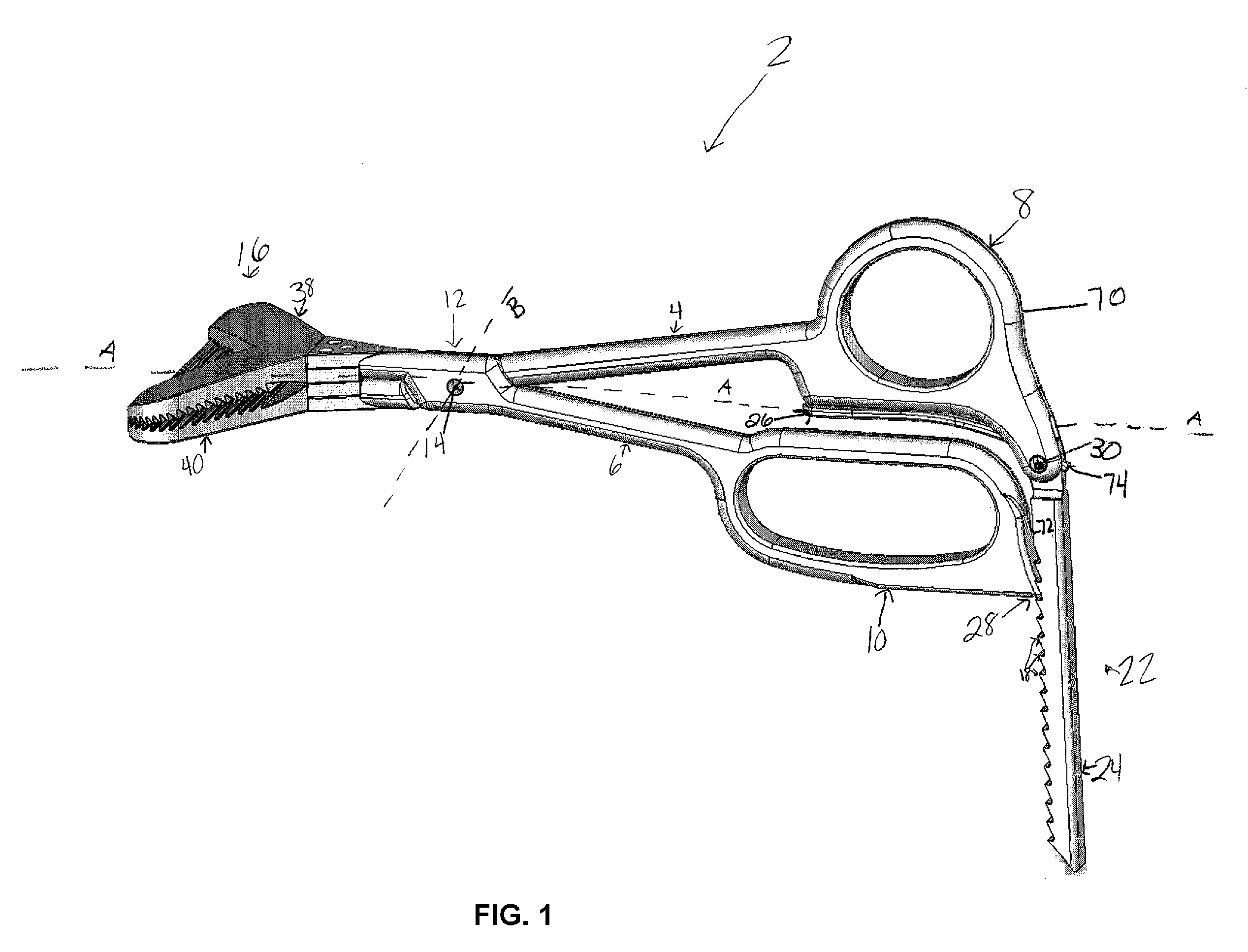 Surgical bone clamp