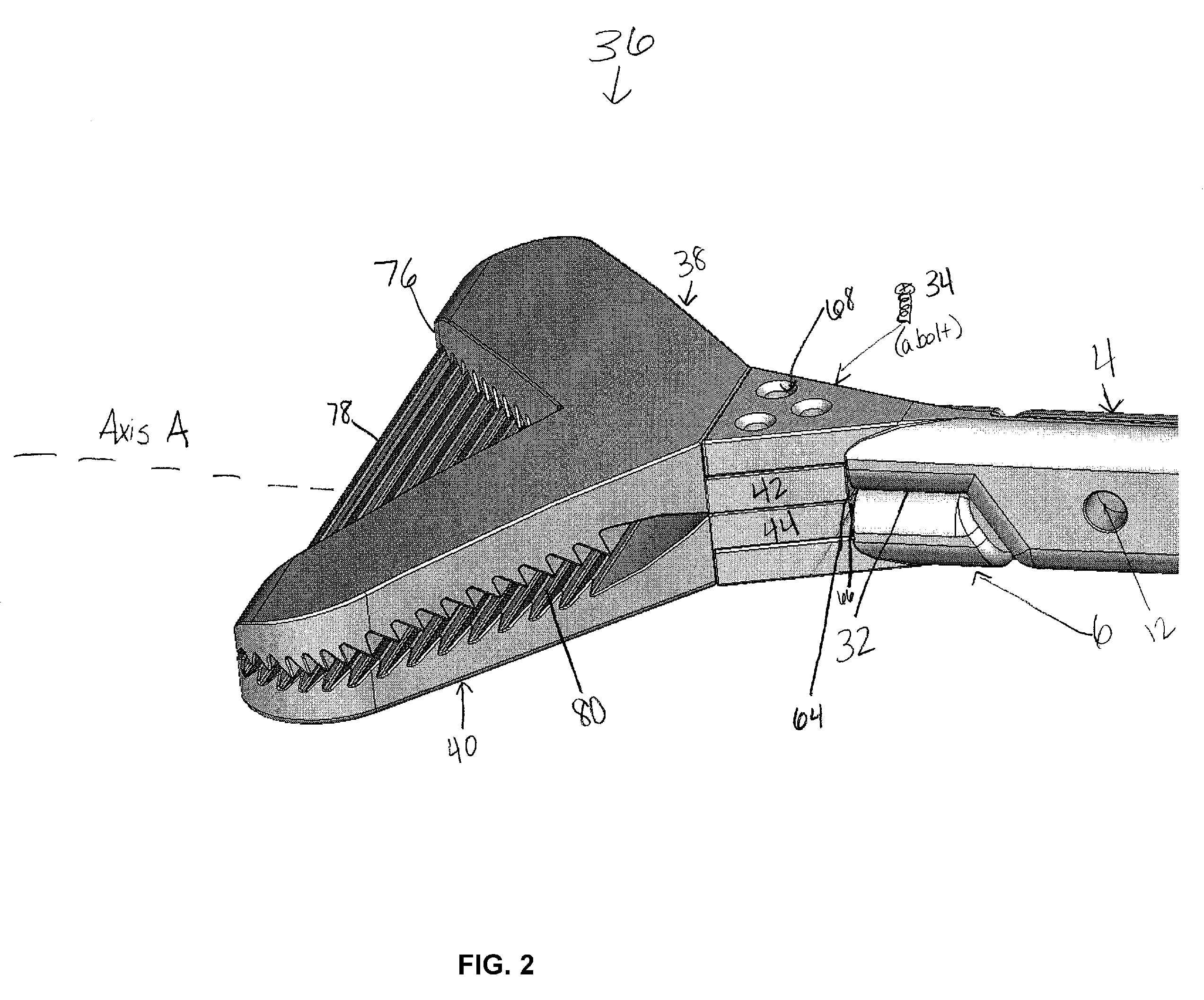 Surgical bone clamp