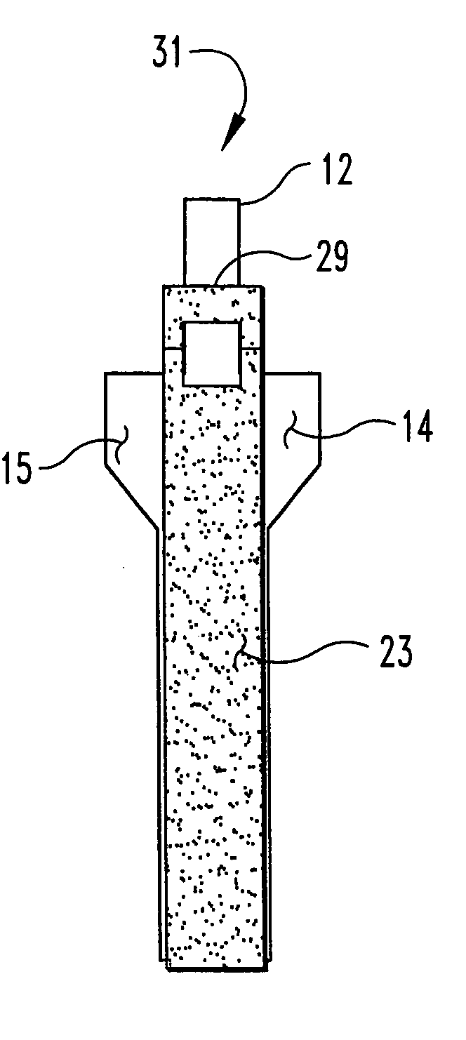 Medical devices and methods useful for applying bolster material