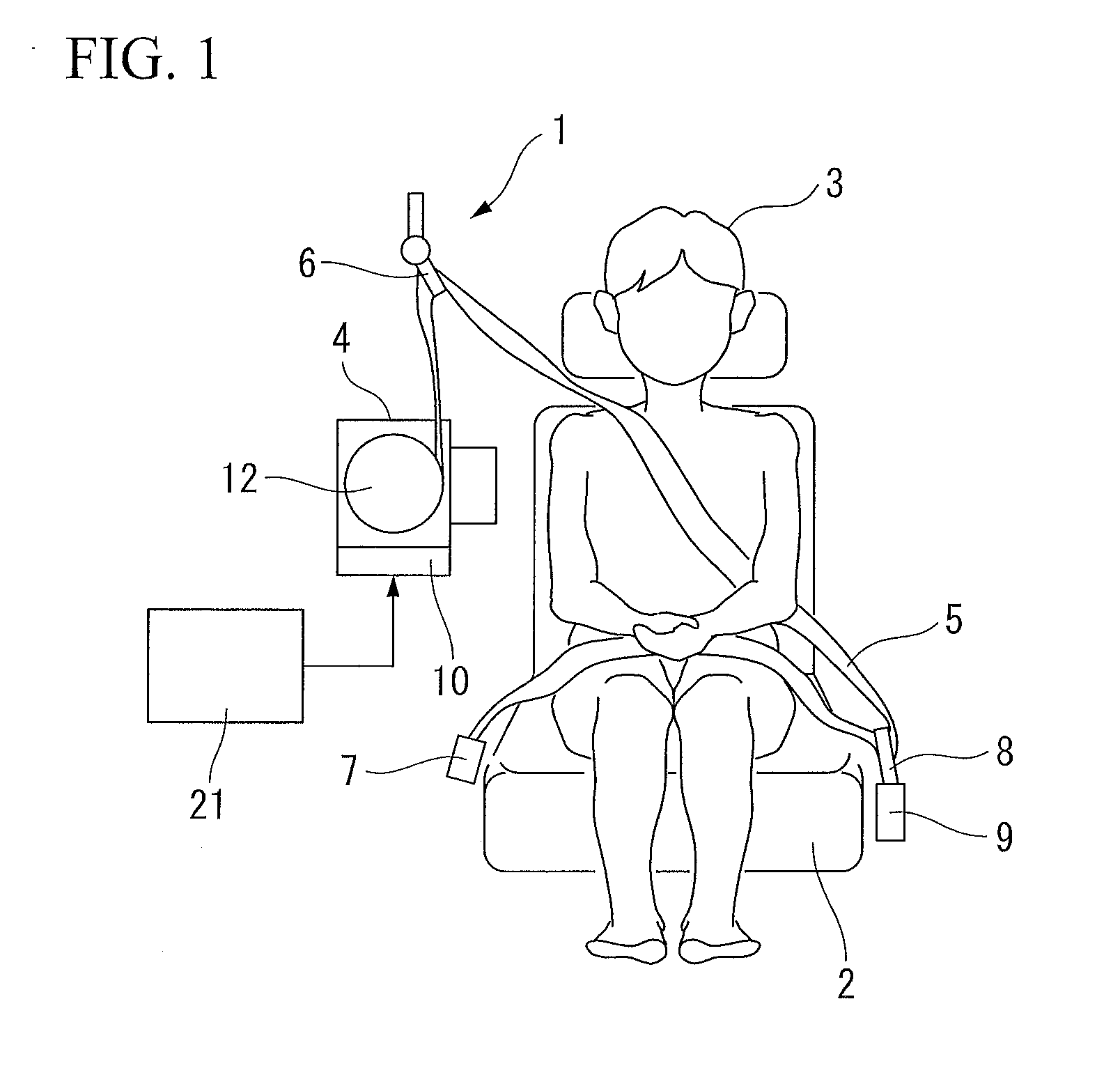 Seat belt device