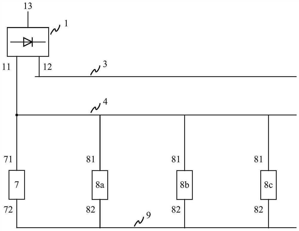 Subway train position detection system