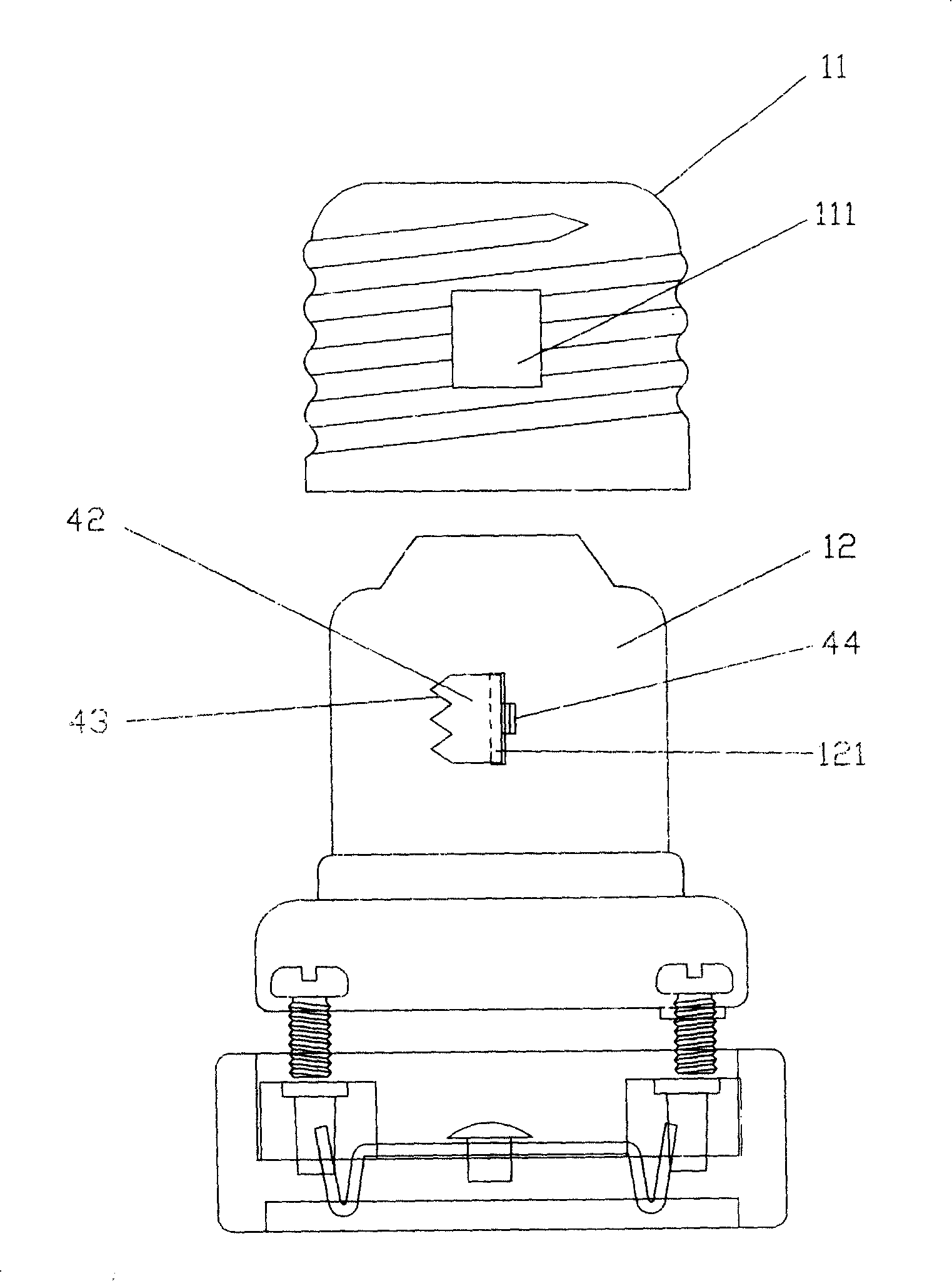 Lamp head conversion device