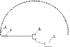 Smoothwall blasting method for digging tunnel