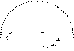 Smoothwall blasting method for digging tunnel