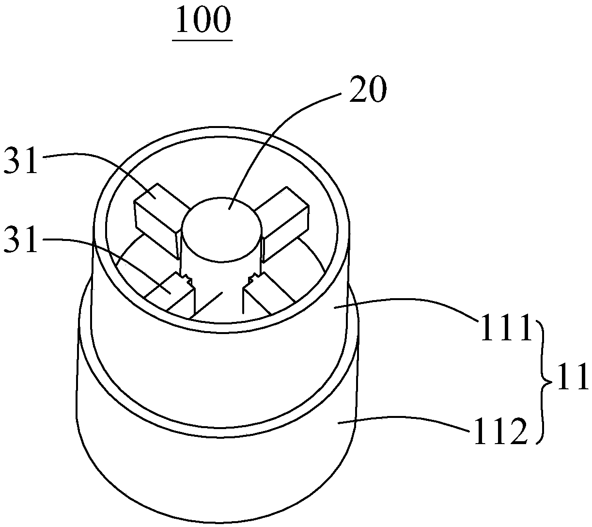 Multi-line rotary type laser radar apparatus