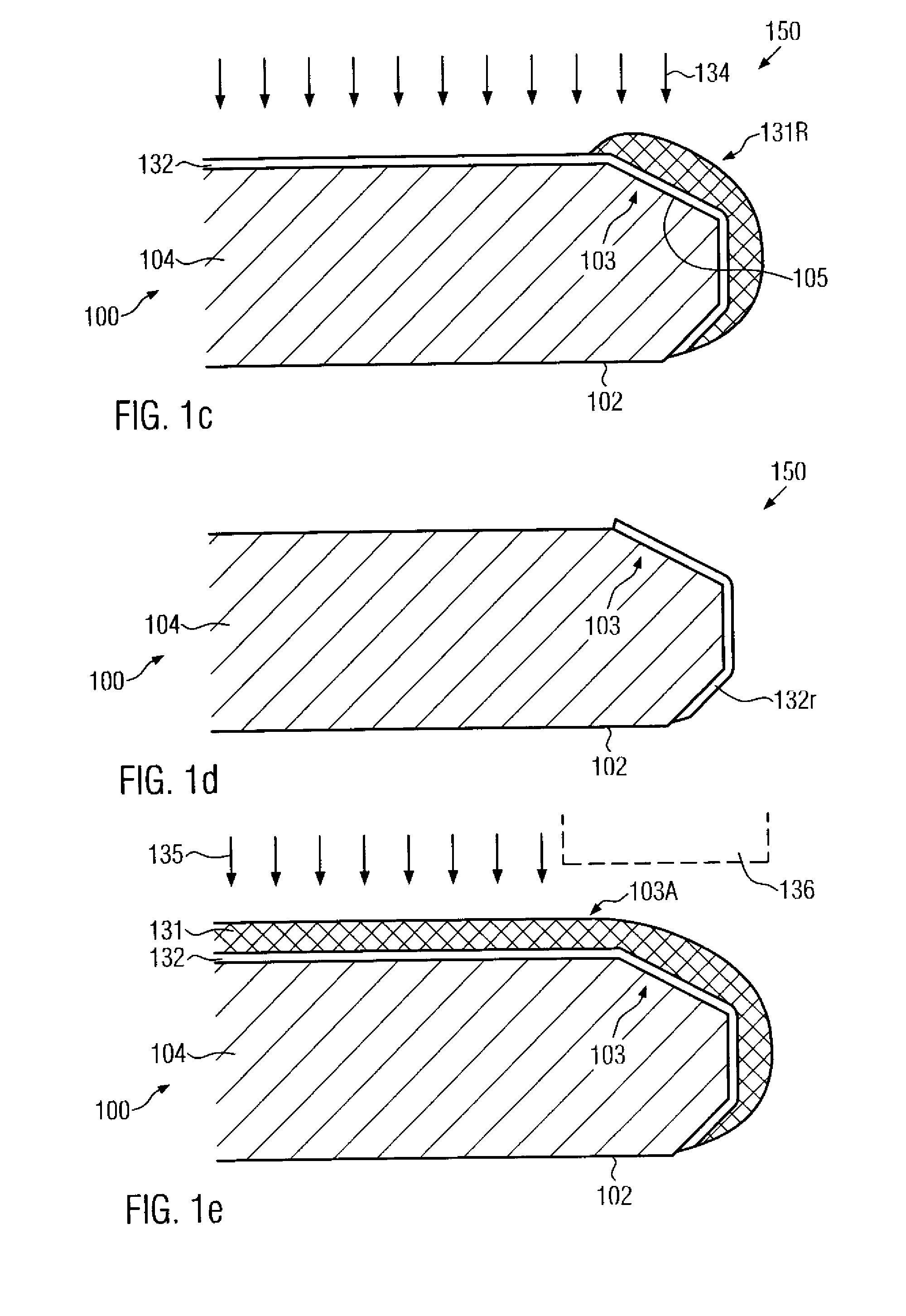 Method of reducing contamination by providing an etch stop layer at the substrate edge