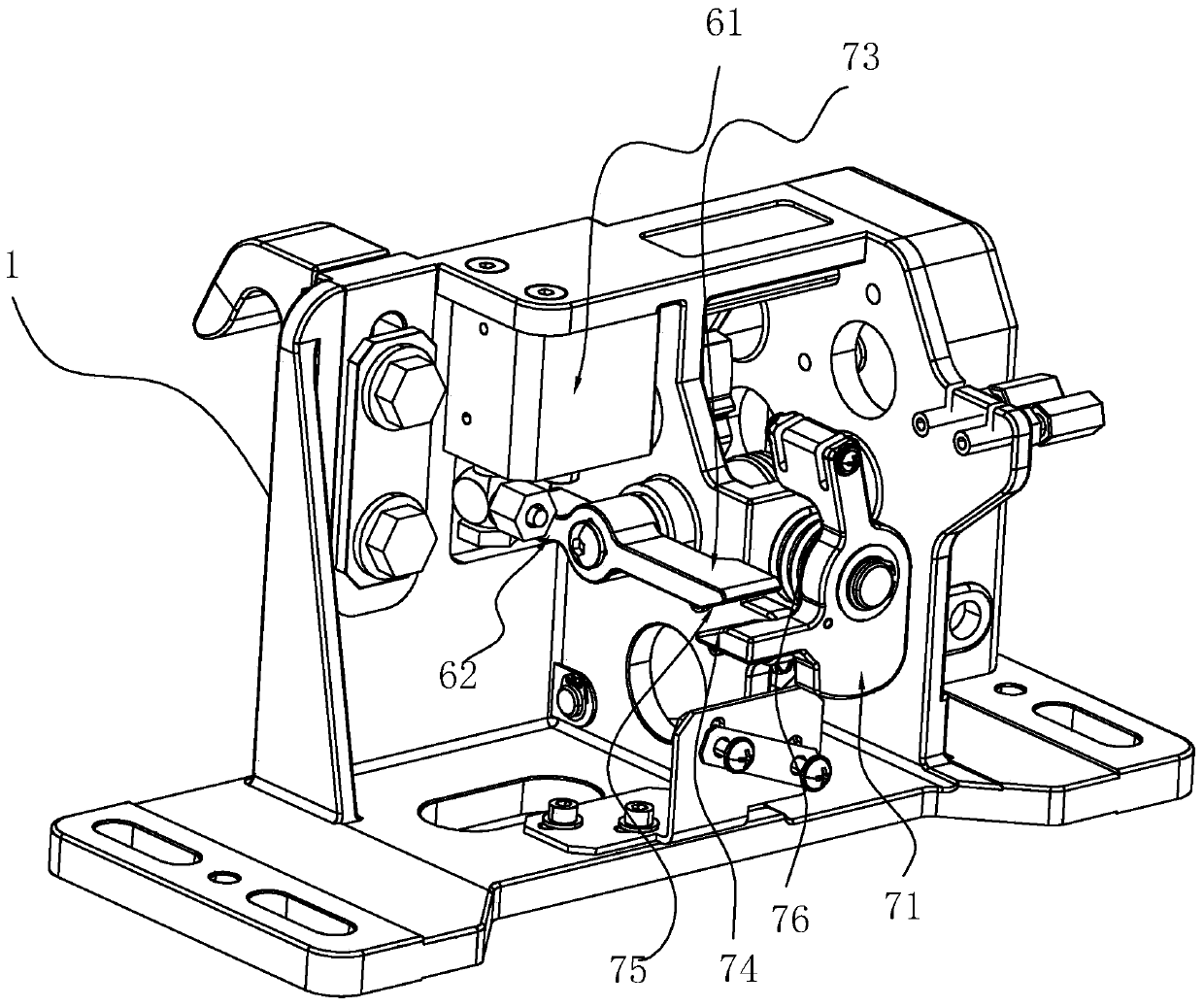 Door lock device for sliding doors