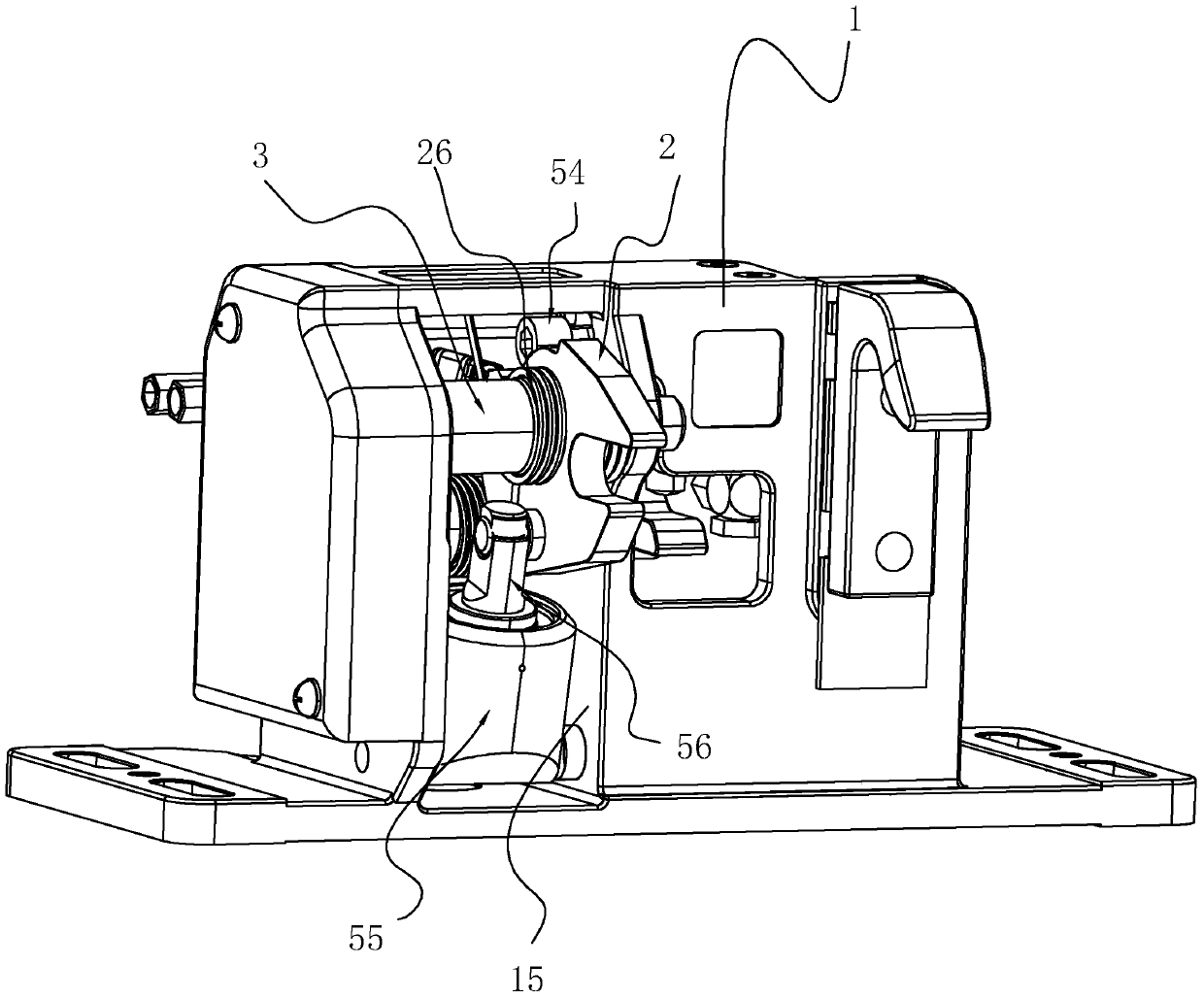 Door lock device for sliding doors