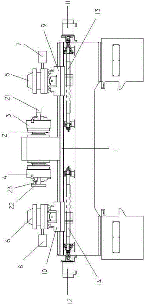 A kind of numerical control processing method of automobile semi-shaft