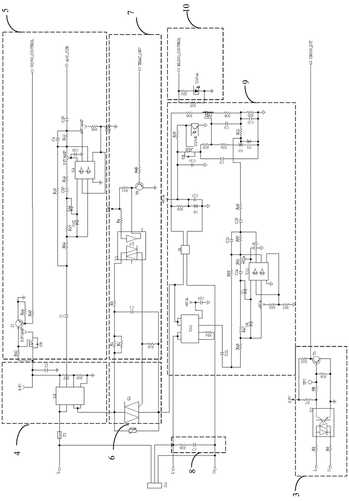 Multimedia touch switch panel