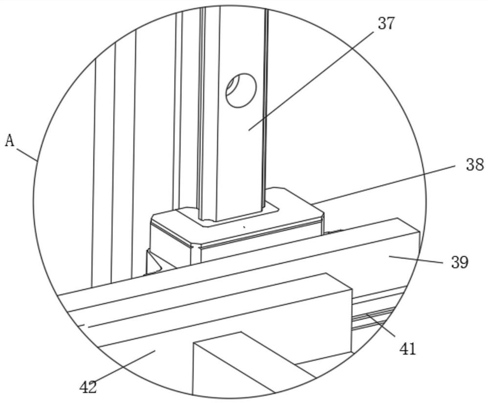 Forklift carrying device with high stability