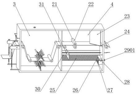 A high-efficiency and high-stability oil immersion device for chemical fiber production and its application method