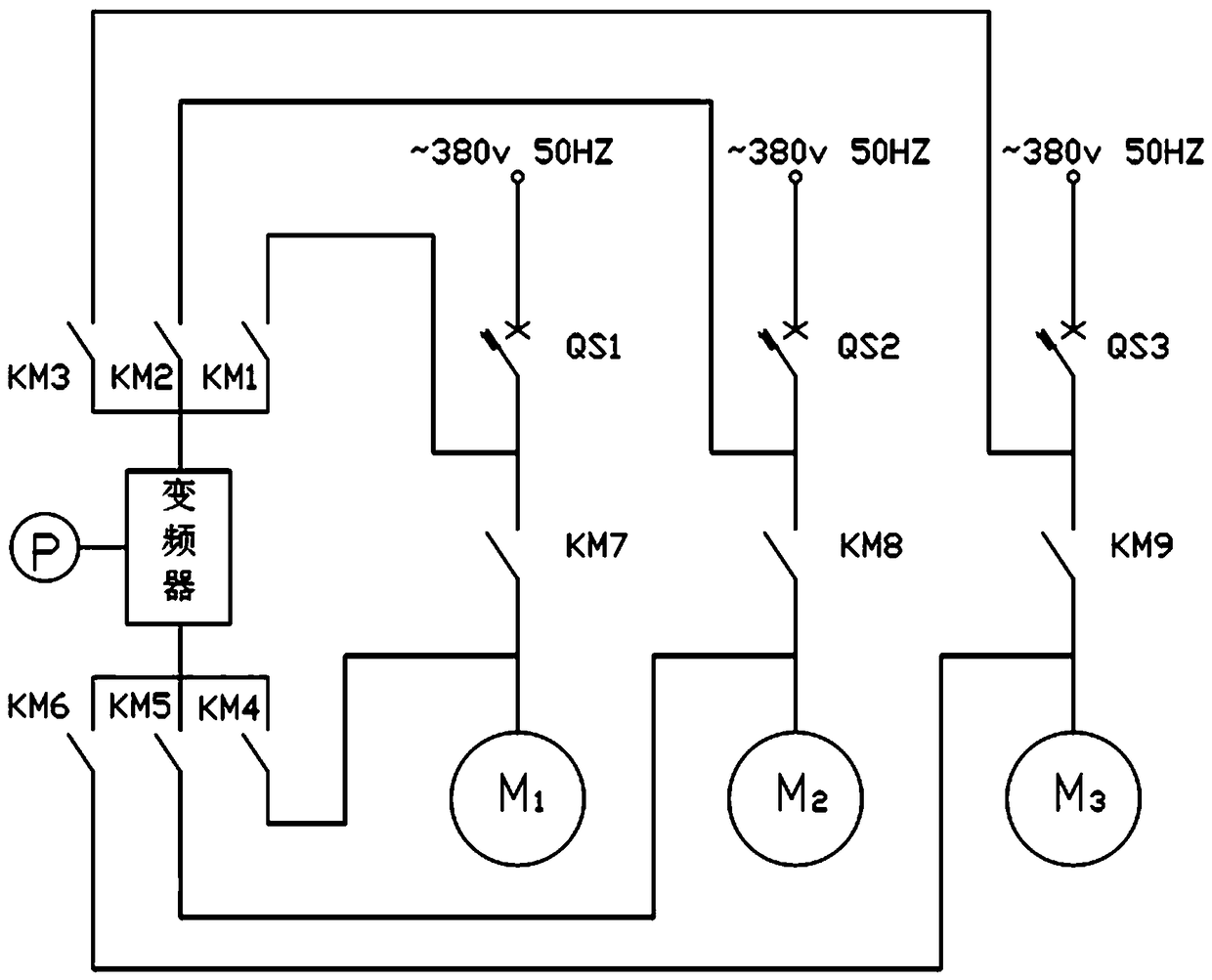 Sewage plant electric control system