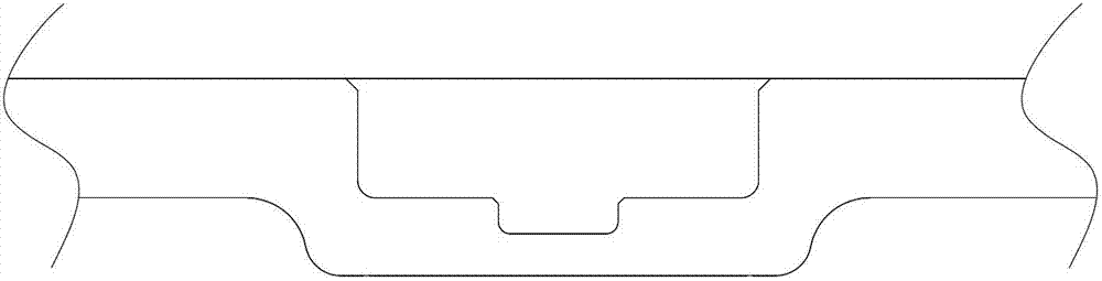 Two-way blank pressing drawing and coining integration die