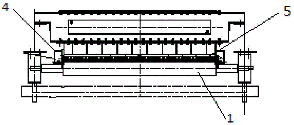 An annealing furnace inlet sealing device