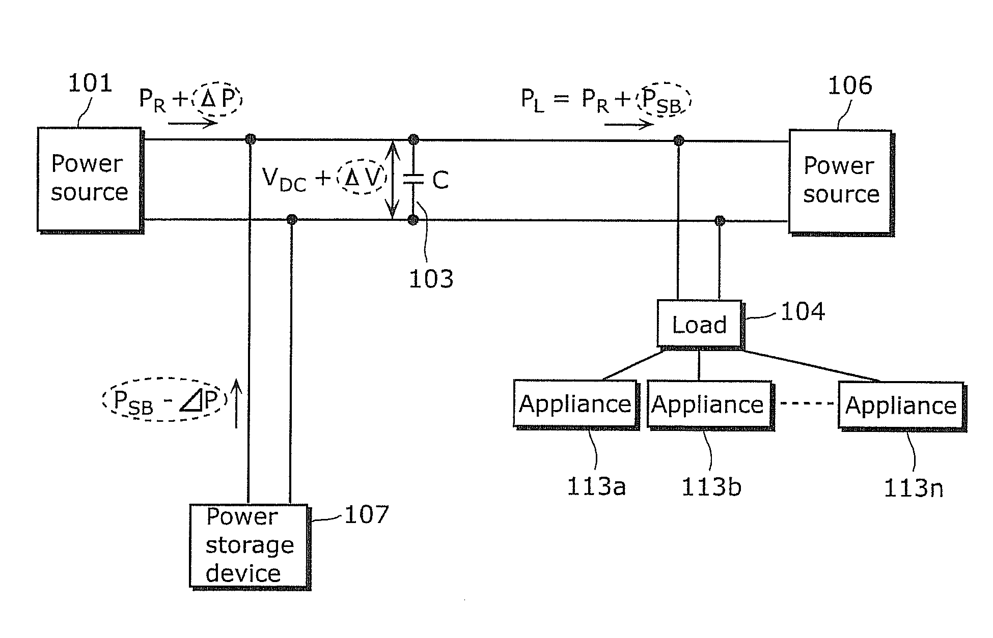 Power control device, power control method, and power supply system