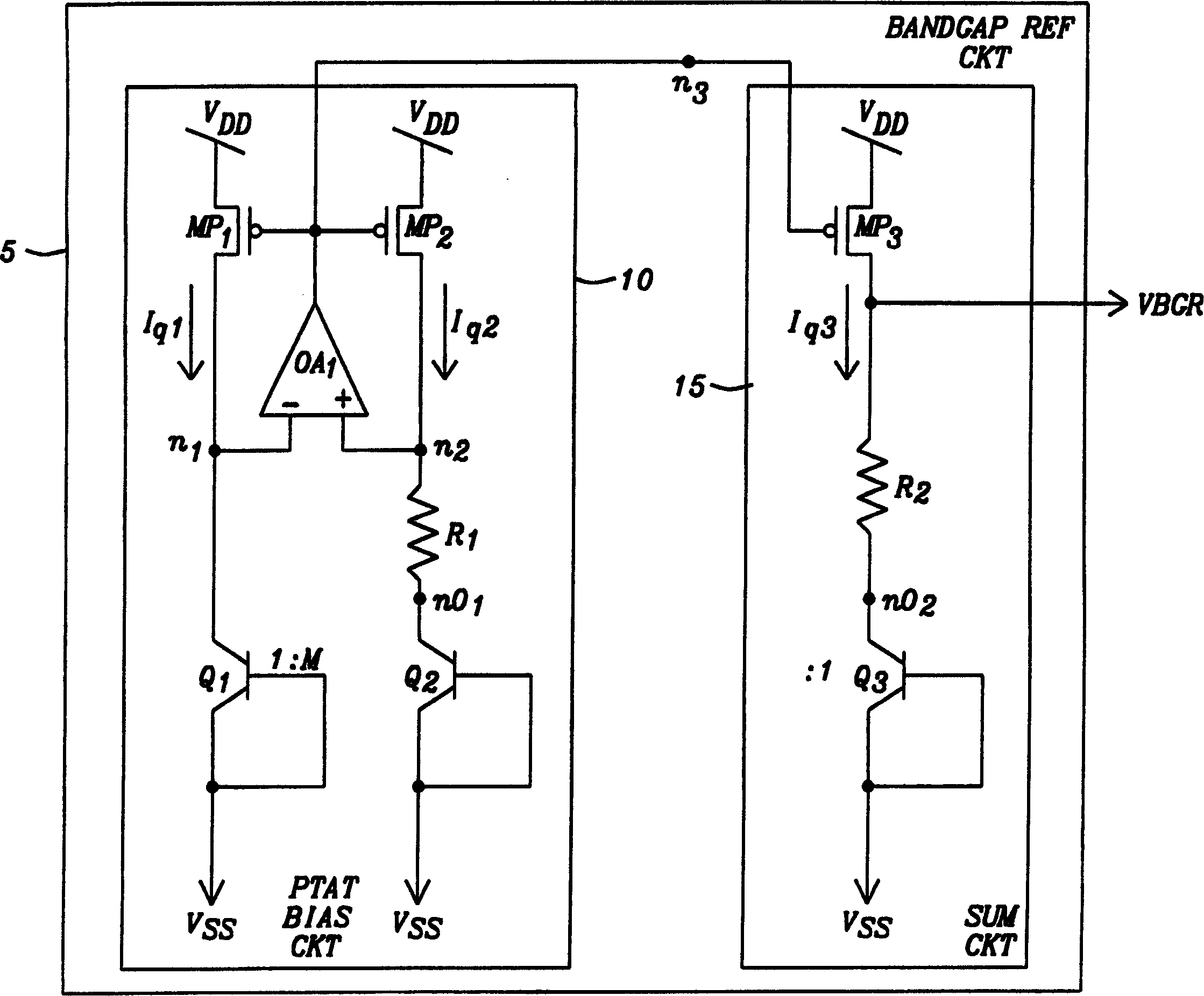 Initial acceleration circuit for dias circuit proportional to absolute temp