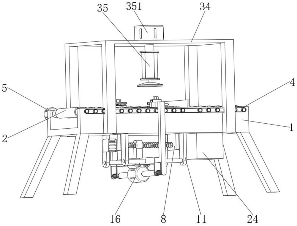 Substrate glass positioning and grinding device and processing process thereof