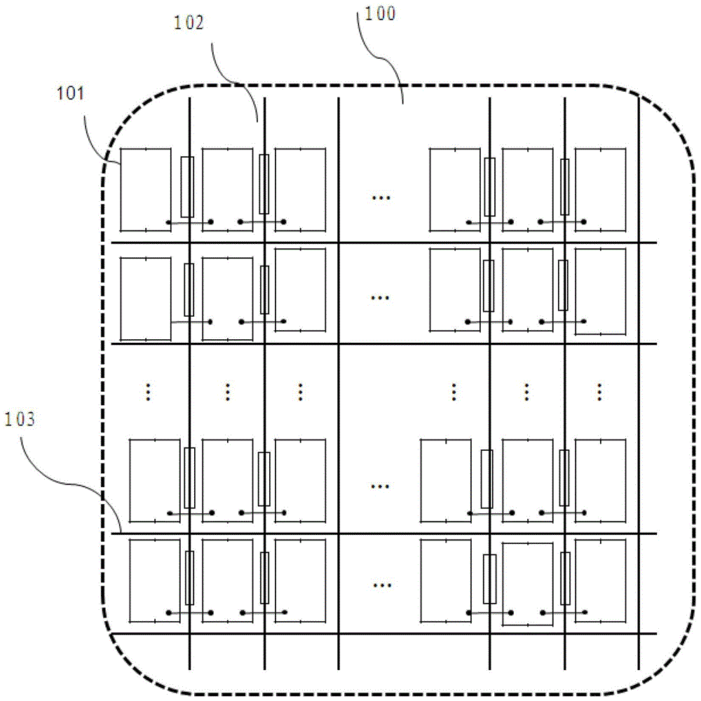 A kind of touch screen and driving method thereof