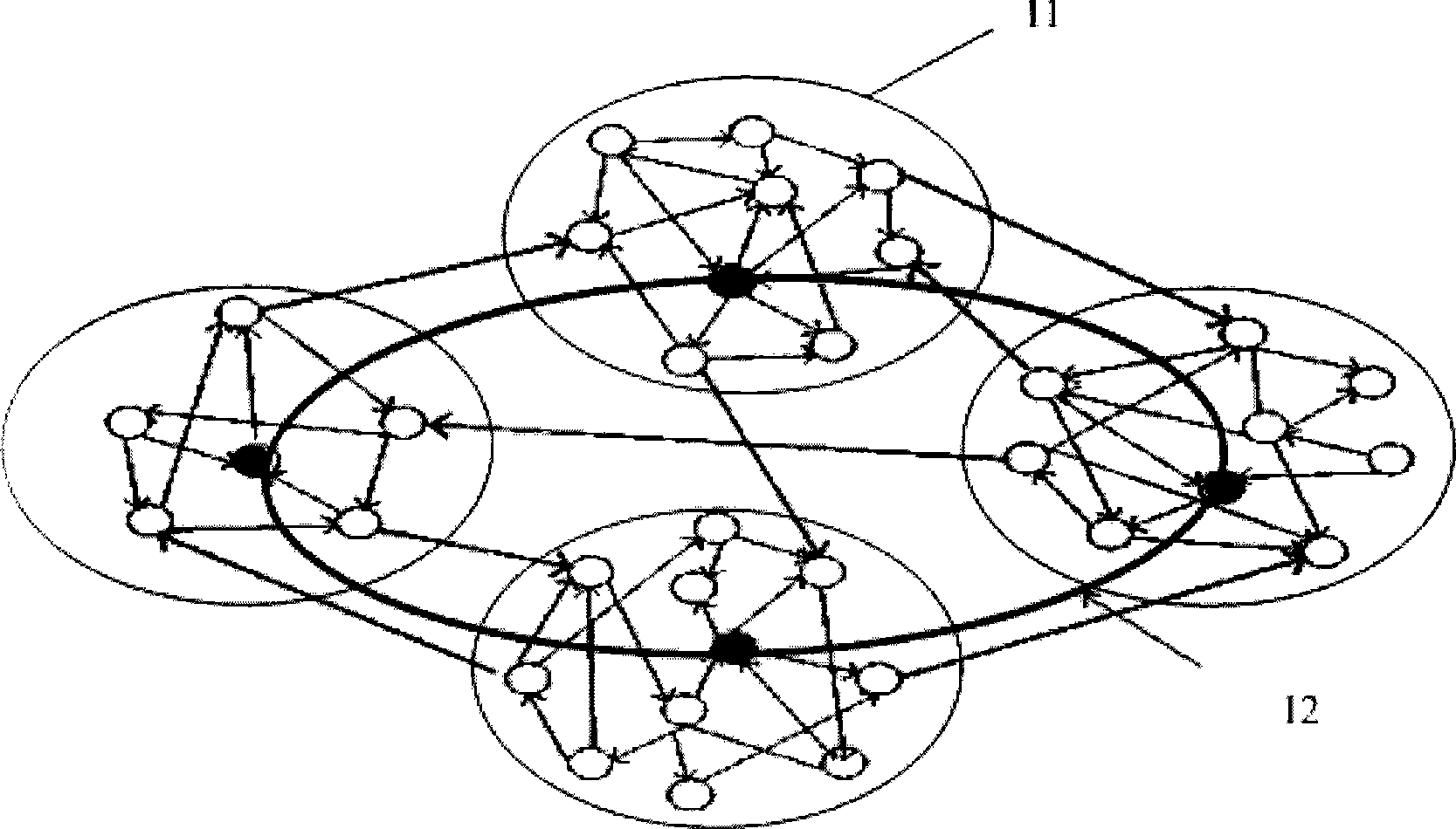 Method, device and system for managing P2P system set