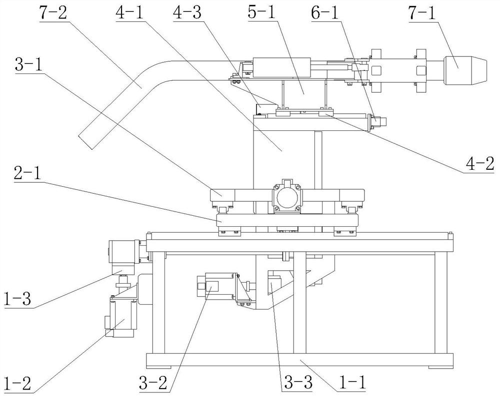 A Cartesian coordinate flexible contactless connector automatic docking device and method