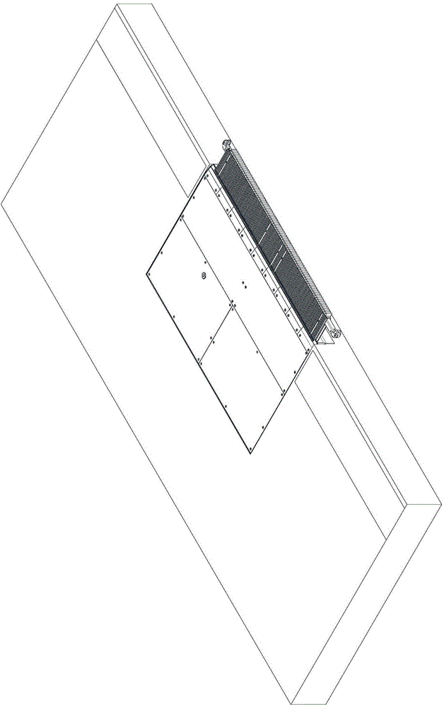 Collision avoiding structure of safety footboard of rail transit platform