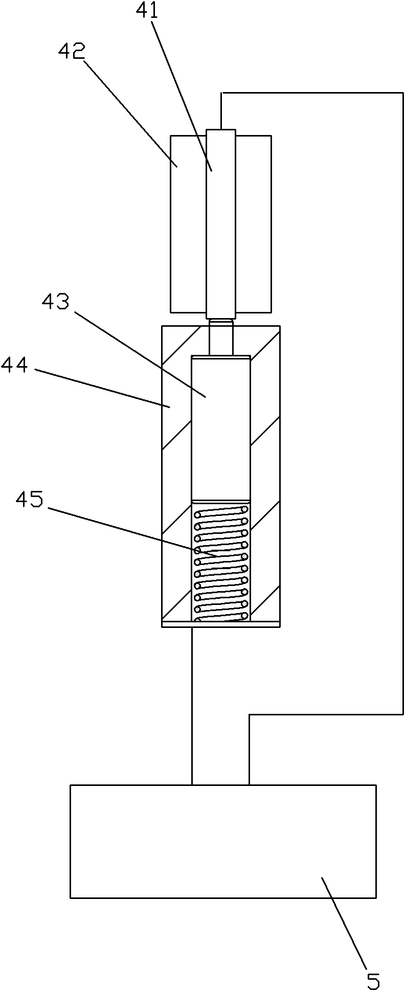 Anti-loosening alarm device for vibrating screen