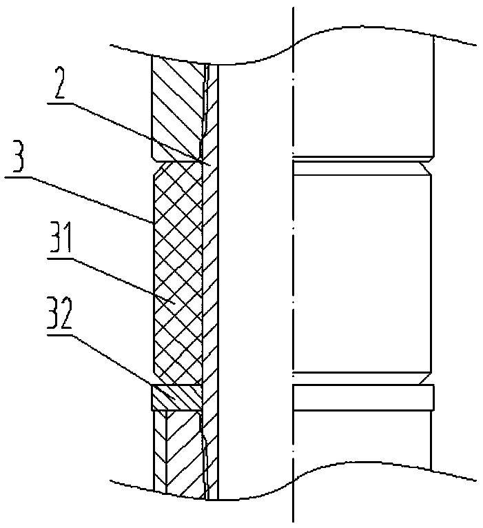 Non-throttling self-service unsealed packer