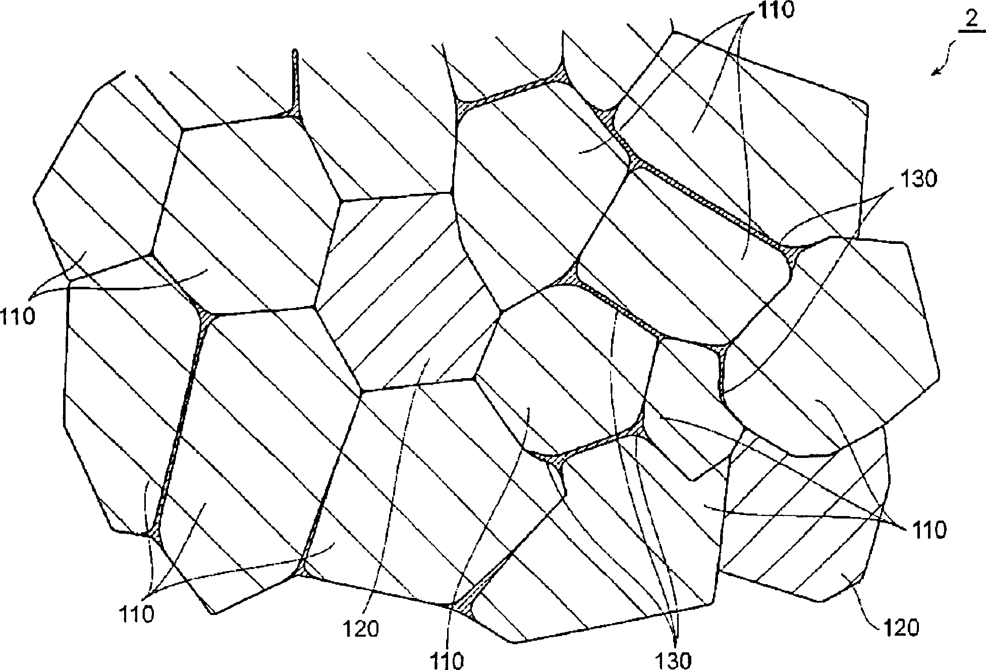 Sintered body, magnetic head slider, and method of manufacturing sintered body