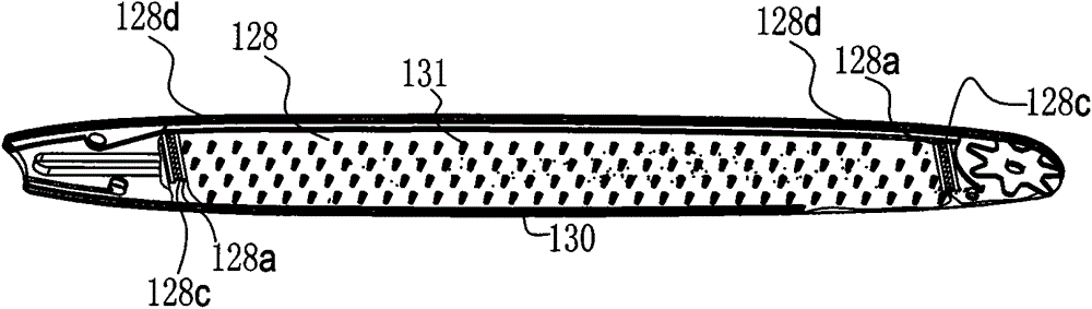 Lithium-ion chain saw containing cubic parabola for reducing impact