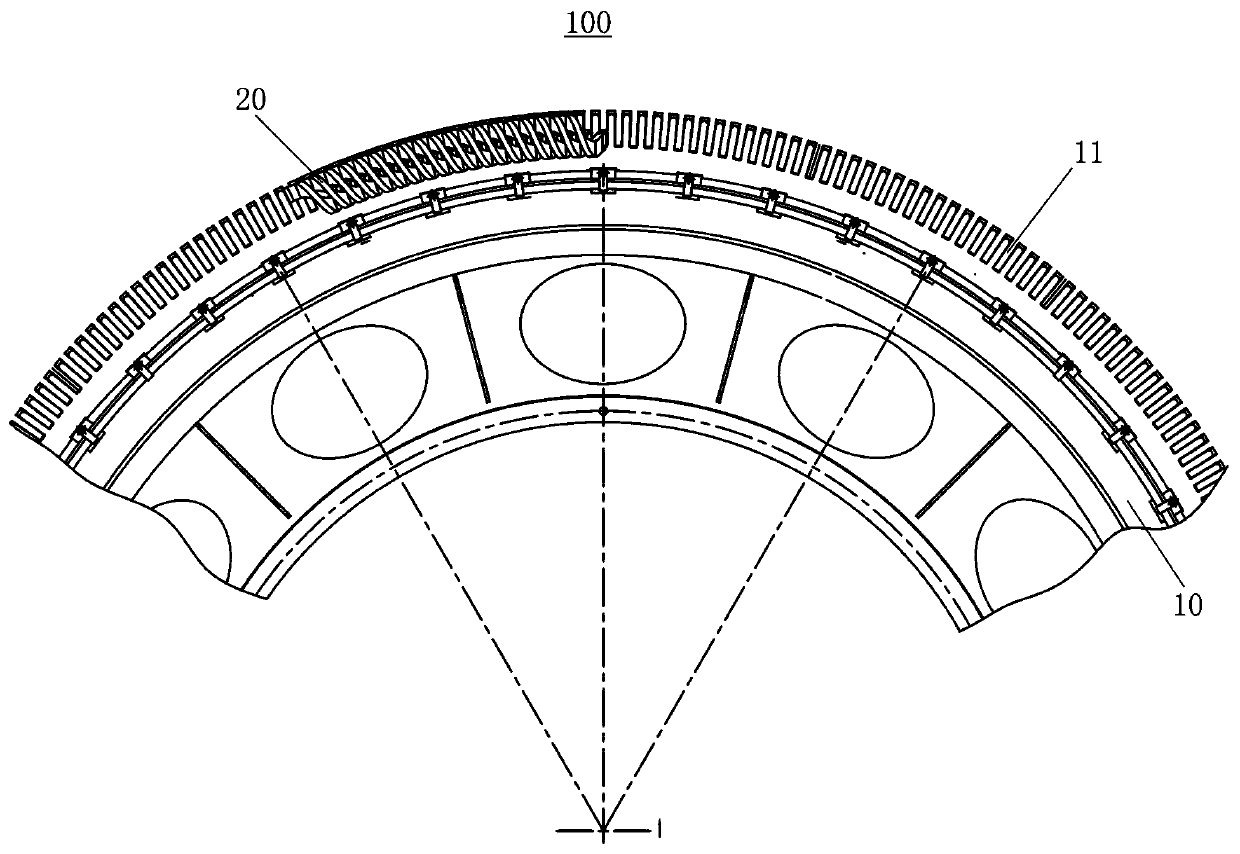 Process equipment and method for sealing and curing the liquid filler of the motor armature after impregnation